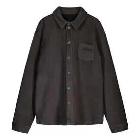 BRICK FLEECE OVERSHIRT