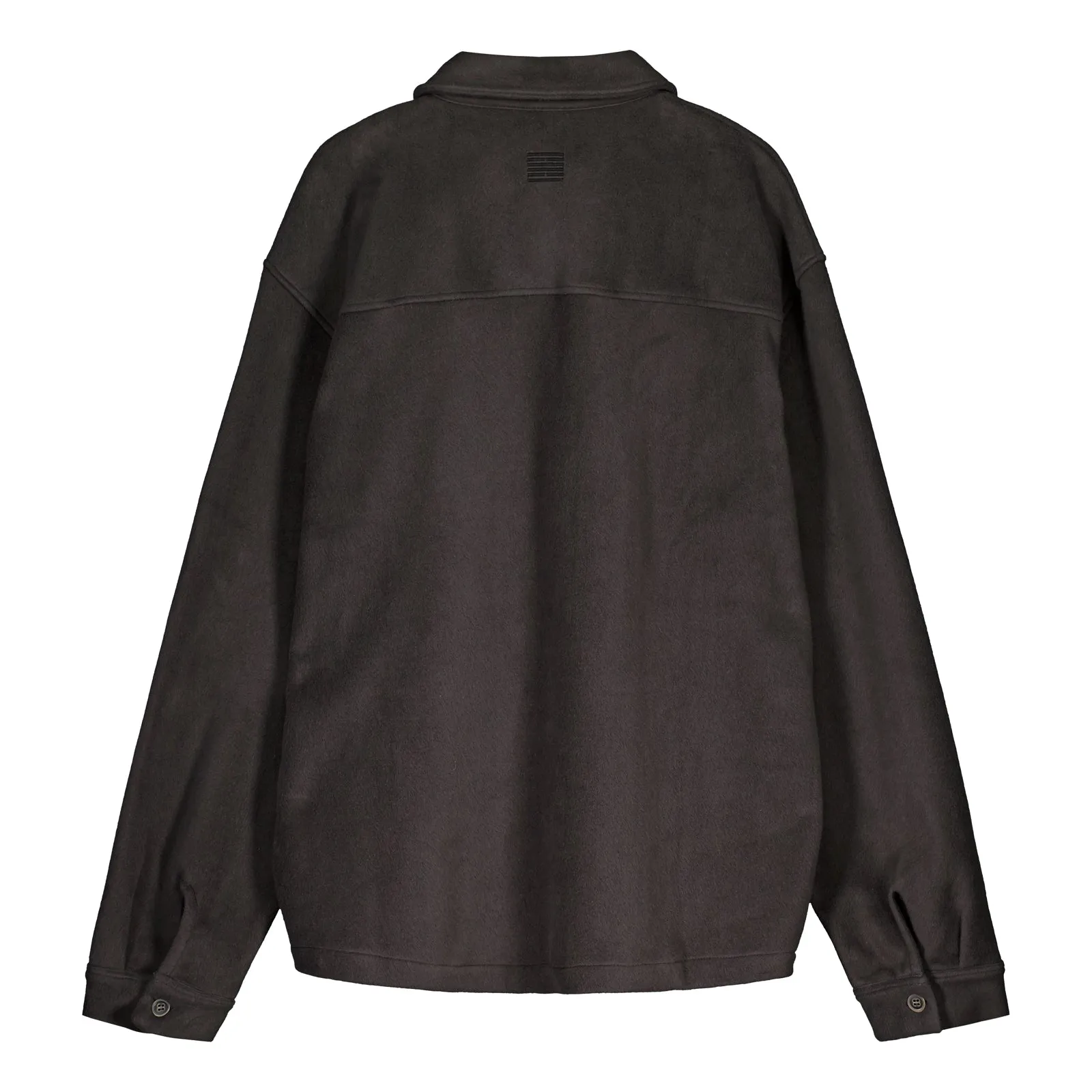 BRICK FLEECE OVERSHIRT