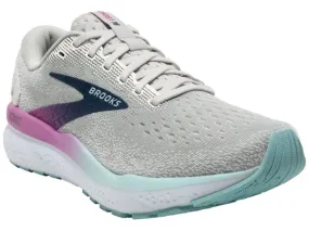 Brooks | Ghost 16 | Women's | White/Grey/Estate Blue