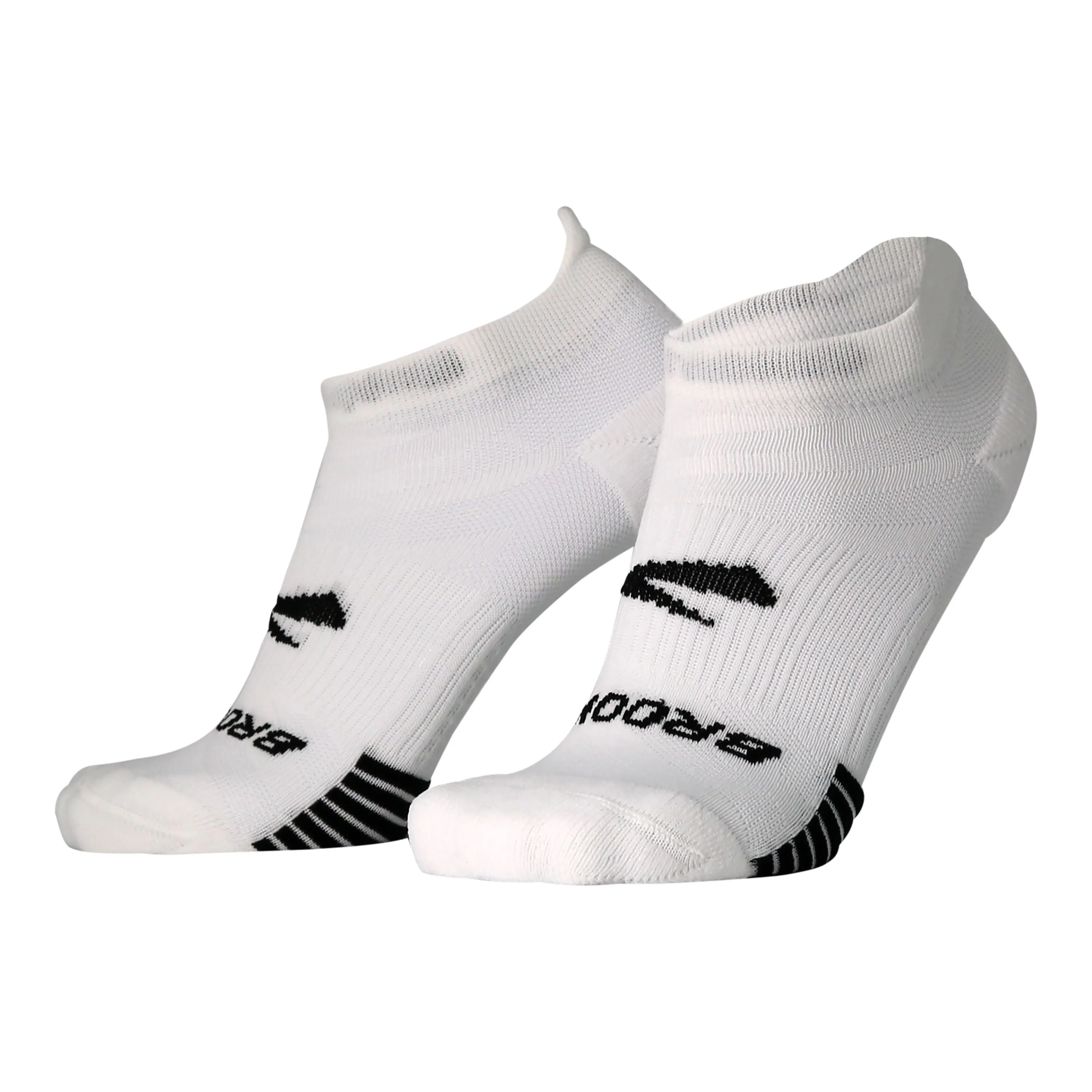 Brooks | Ghost Lite No Show Sock 2-Pack | Unisex | White