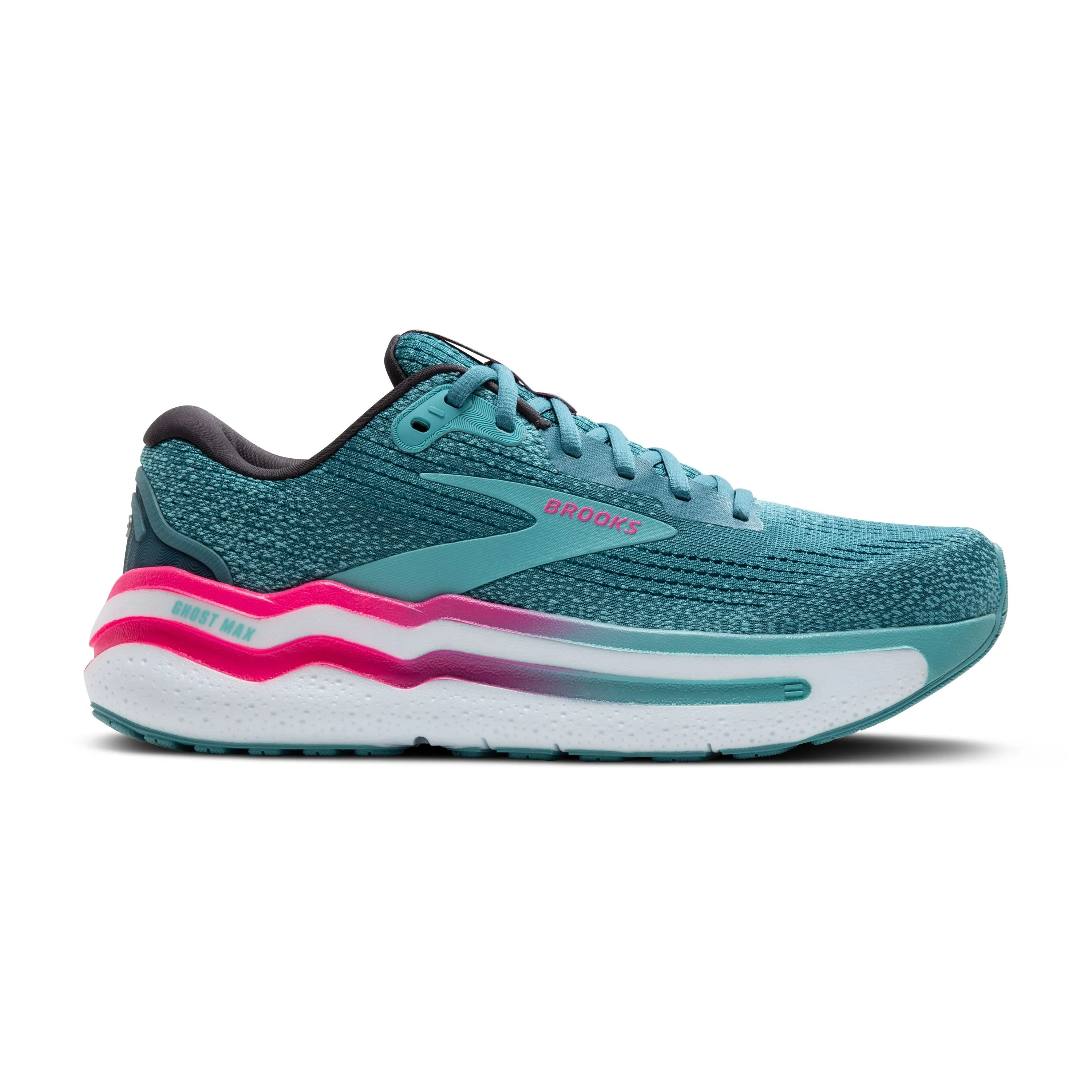 Brooks | Ghost Max 2 | Women's | Storm Blue/Knockout Pink/Aqua