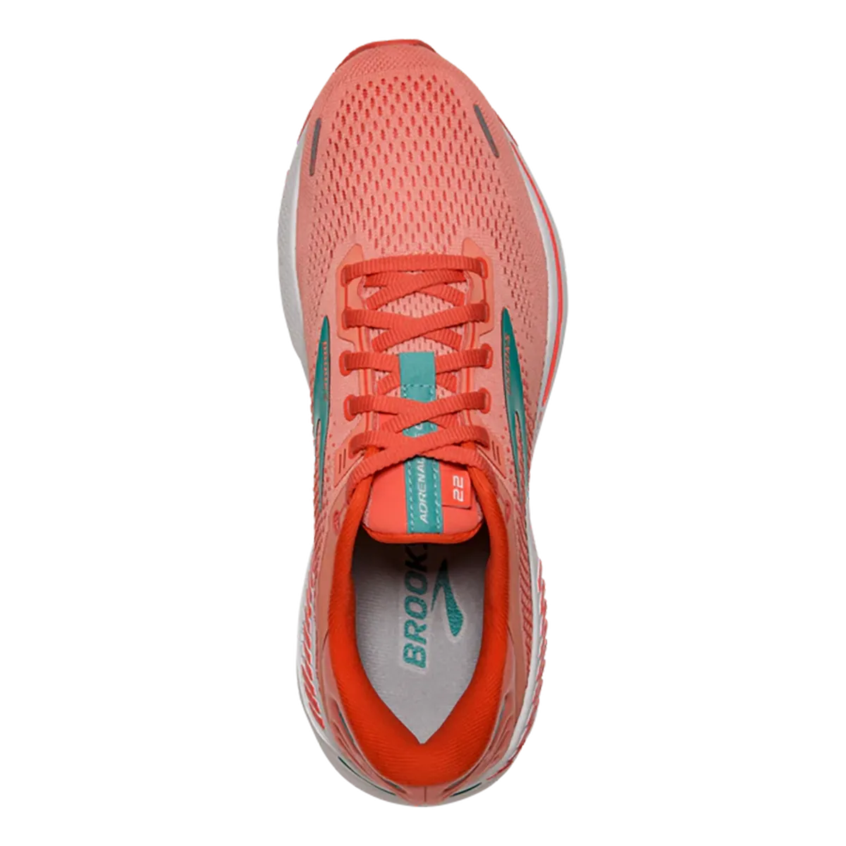 Brooks Adrenaline GTS 22 - Coral - Latigo Bay - White