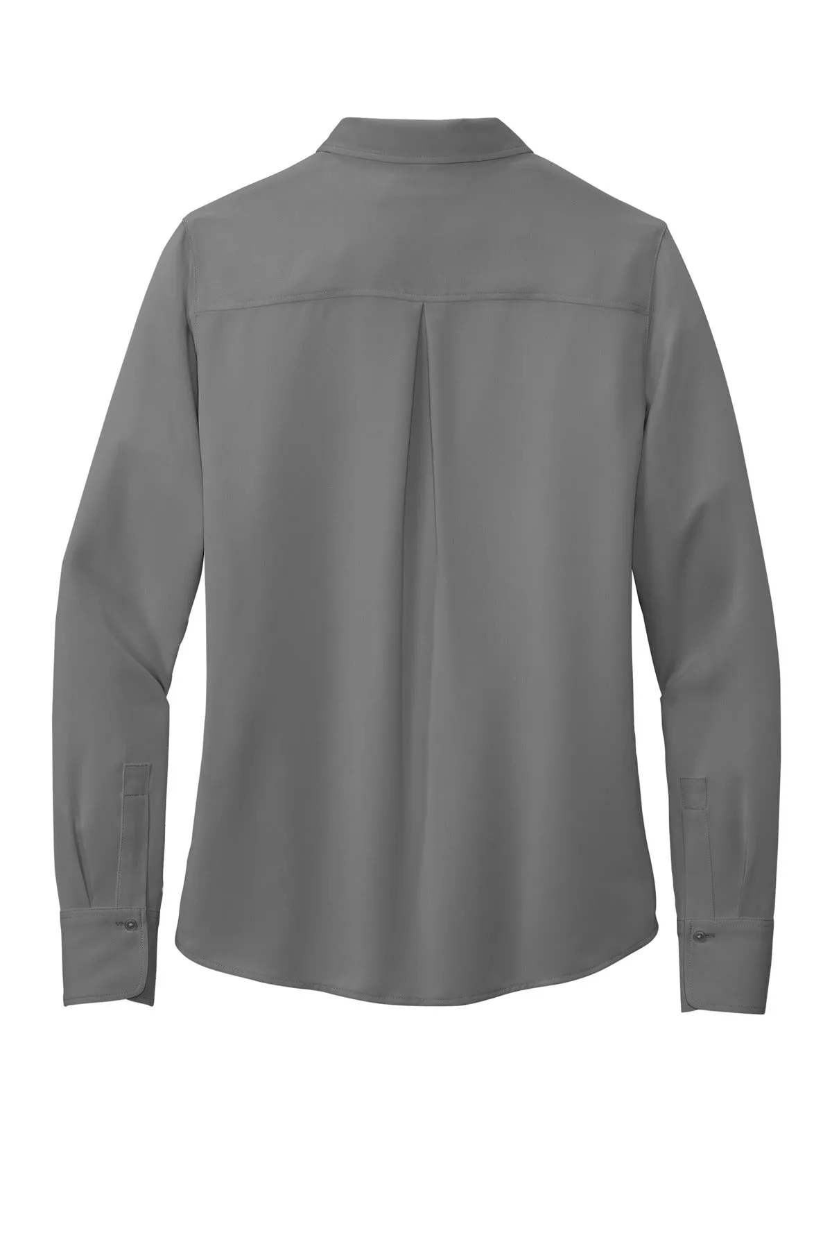 Brooks Brothers Women's Full-Button Satin Blouse. BB18007