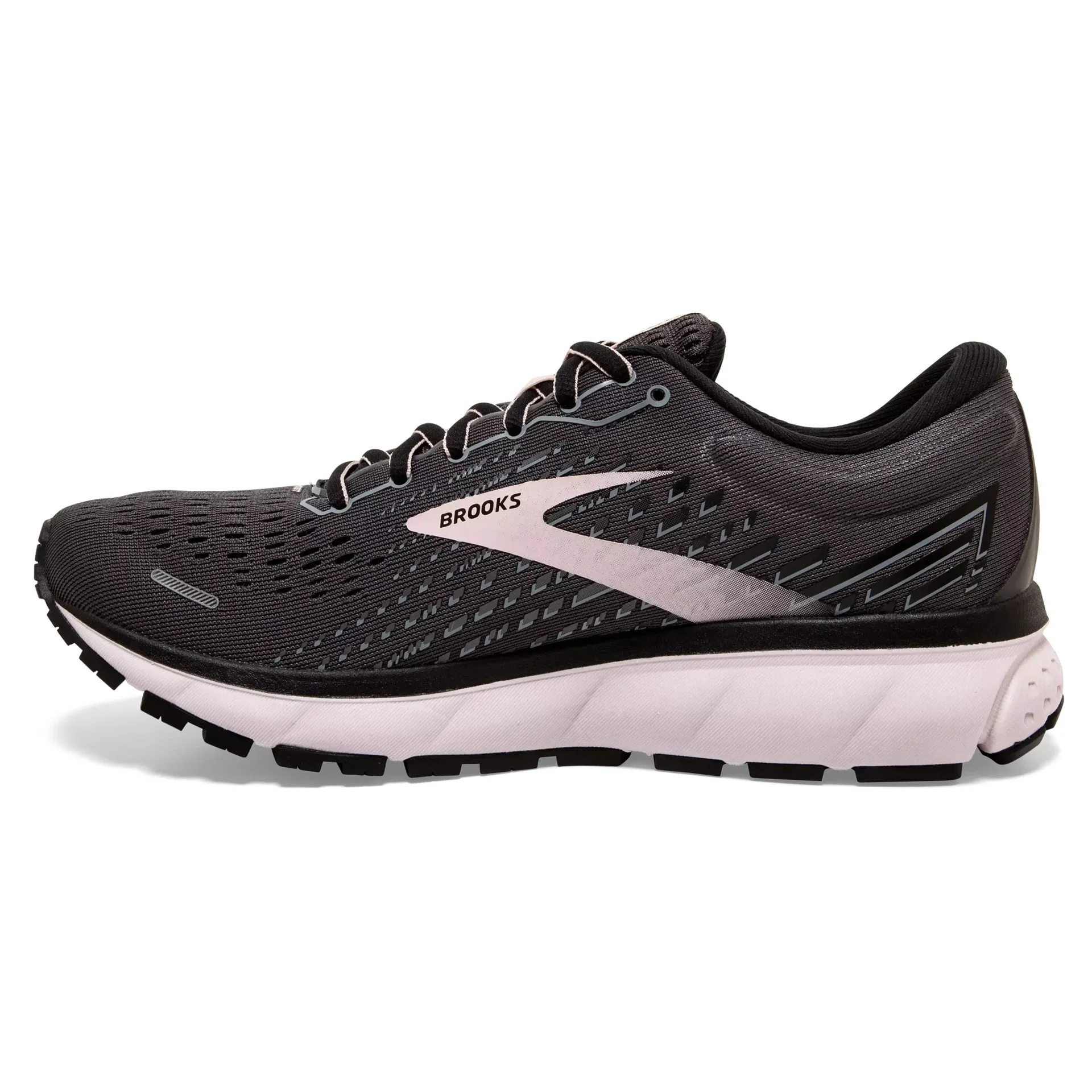 Brooks Womens Ghost 13- Black/Pearl/Hushed Violet