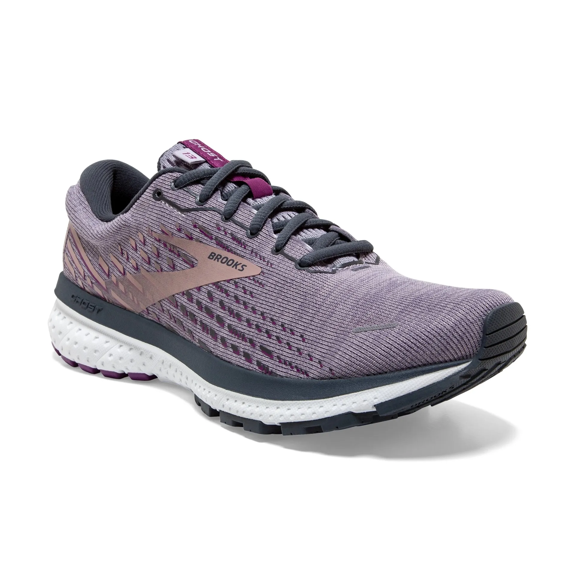 Brooks Womens Ghost 13- Lavender/Ombre/Metallic