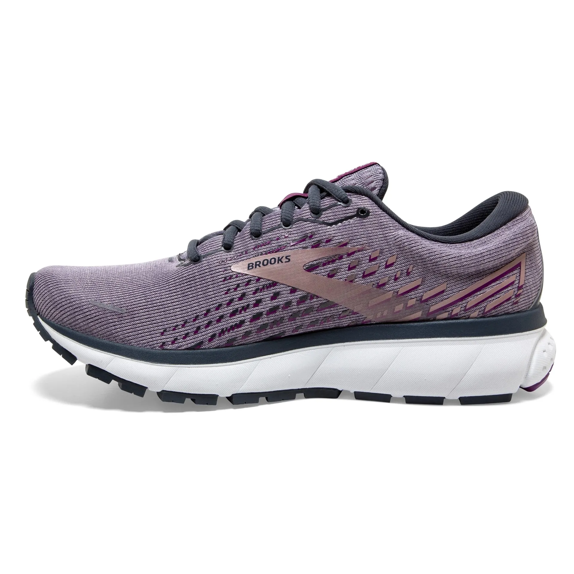 Brooks Womens Ghost 13- Lavender/Ombre/Metallic