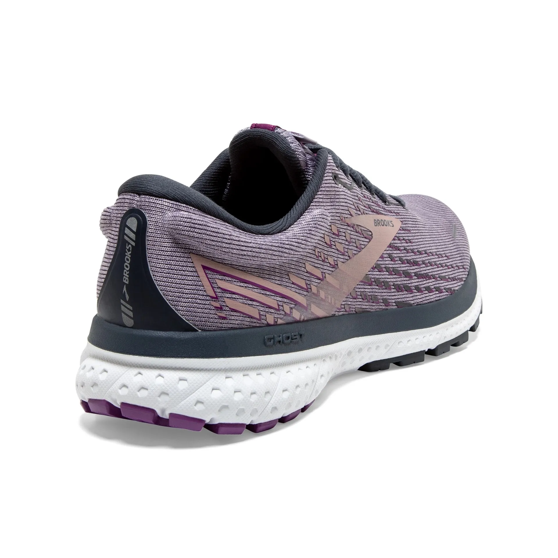 Brooks Womens Ghost 13- Lavender/Ombre/Metallic