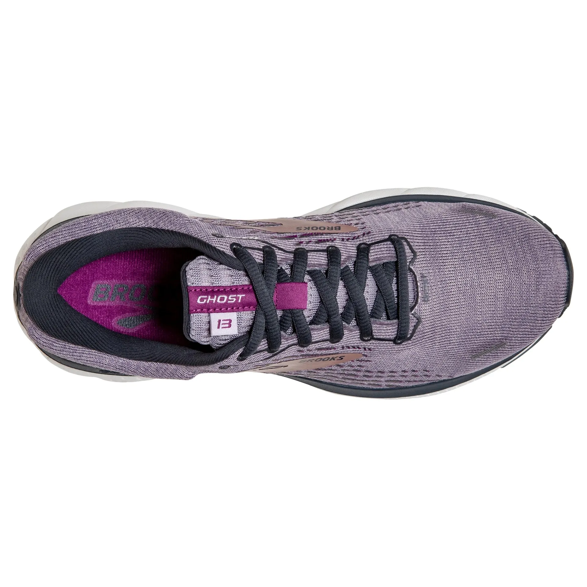 Brooks Womens Ghost 13- Lavender/Ombre/Metallic