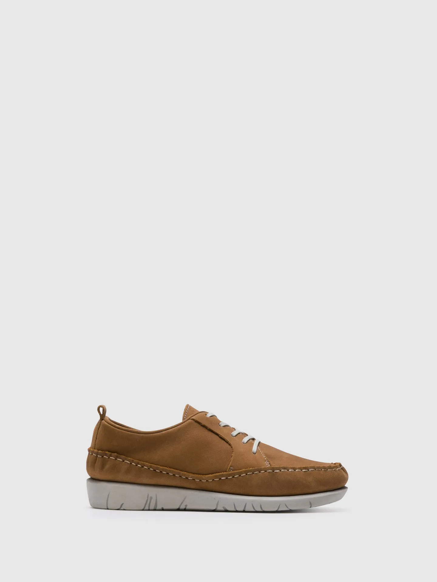 Brown Lace-up Trainers