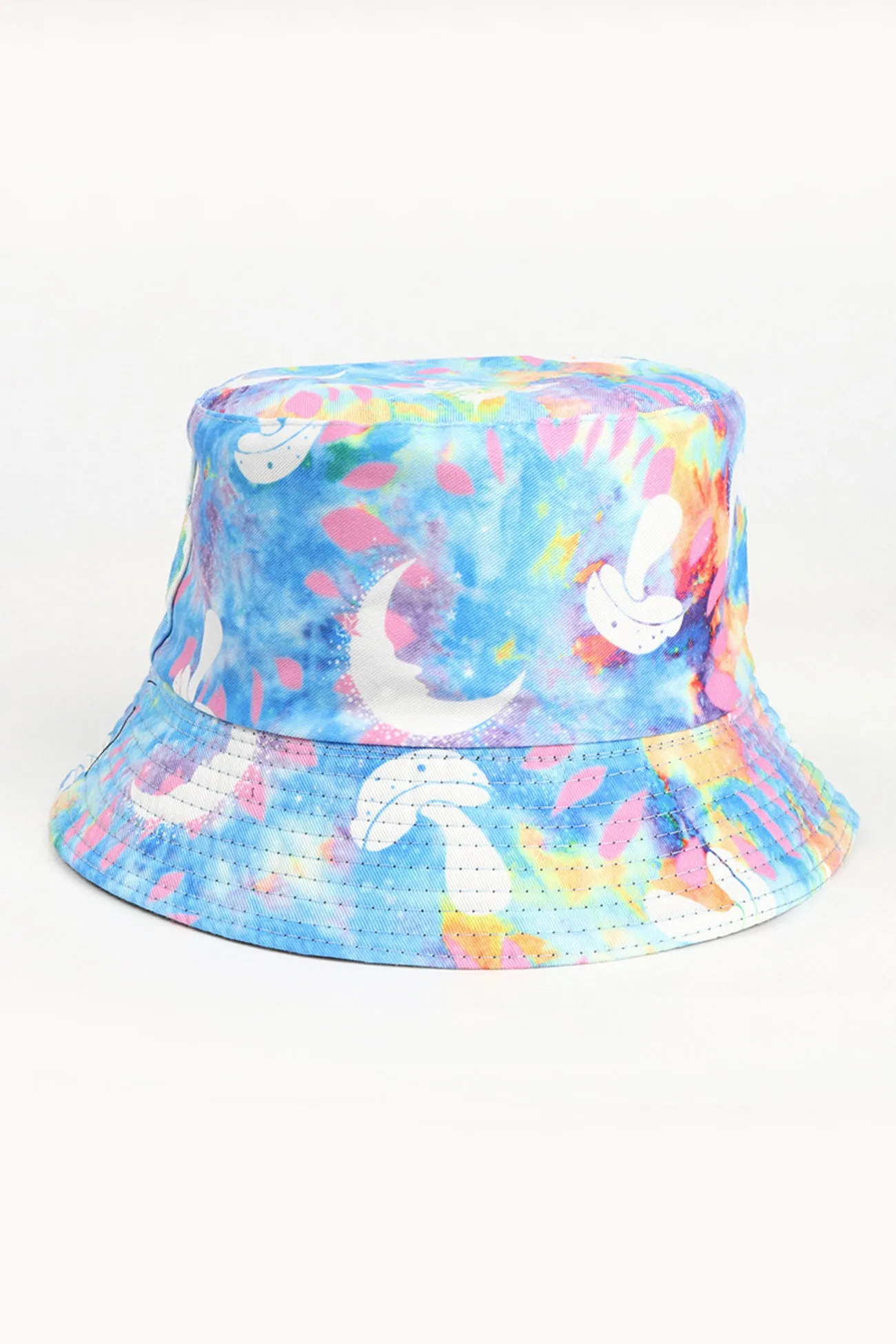 Butterfly Tie-dye Reversible Bucket Hat