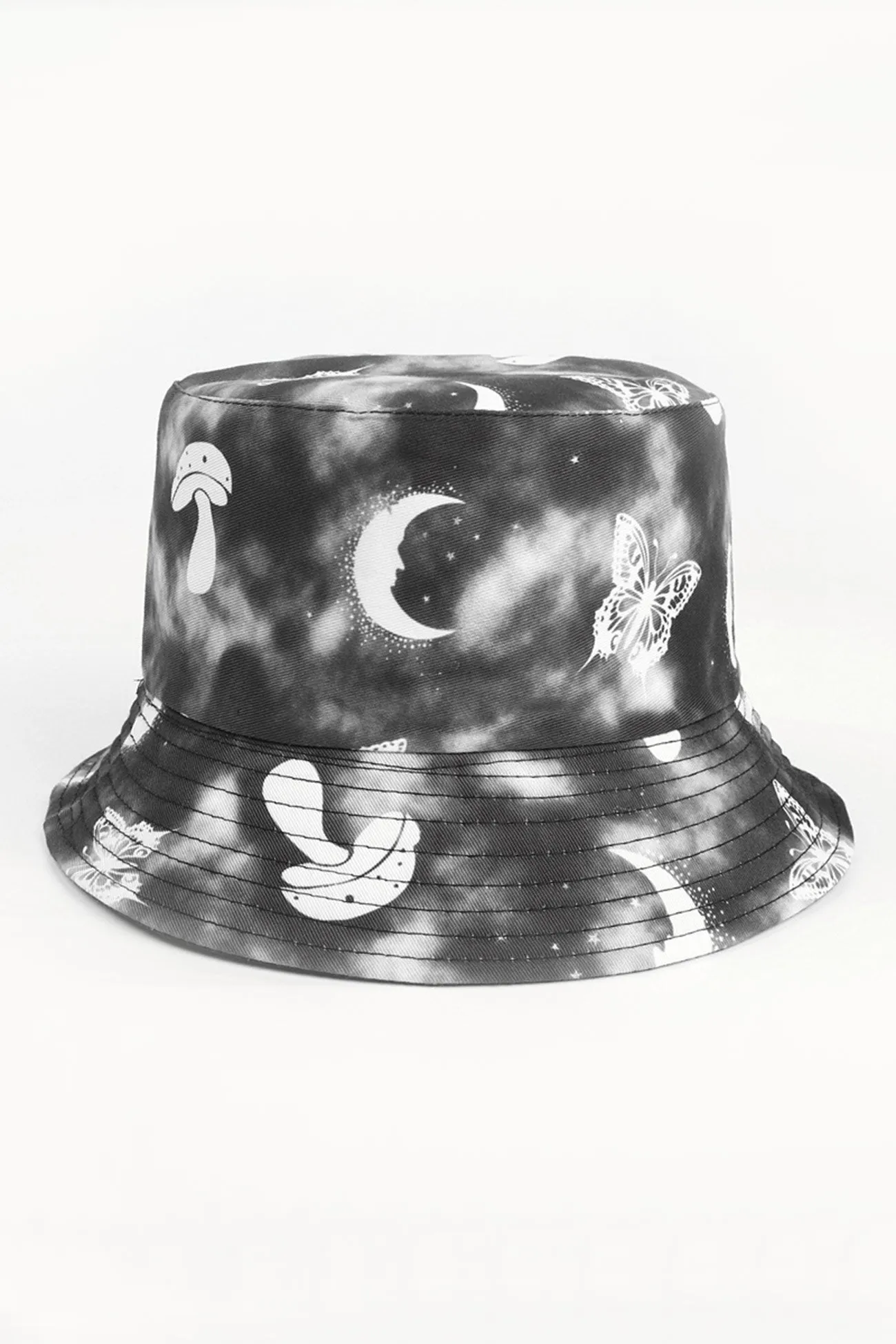 Butterfly Tie-dye Reversible Bucket Hat