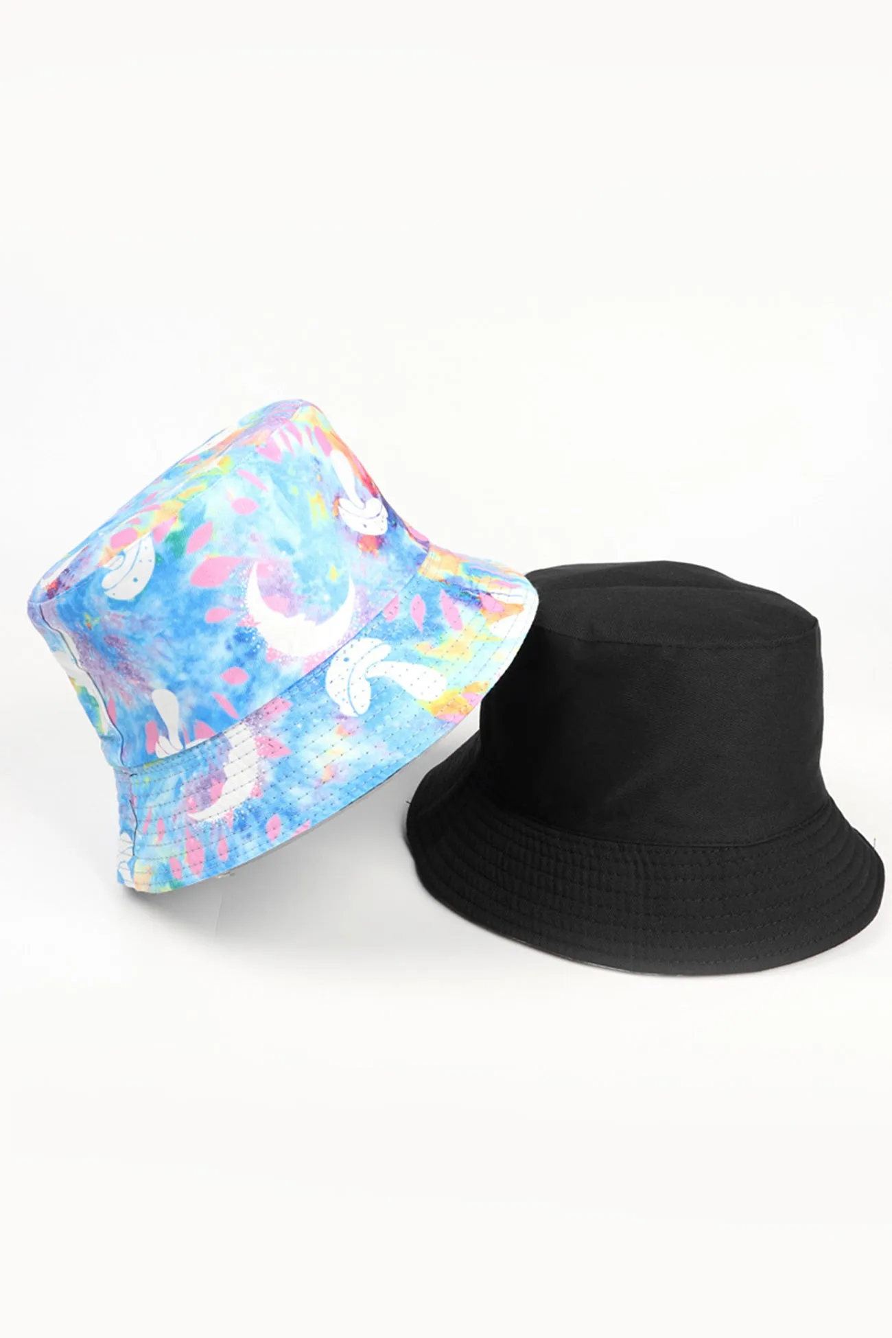 Butterfly Tie-dye Reversible Bucket Hat