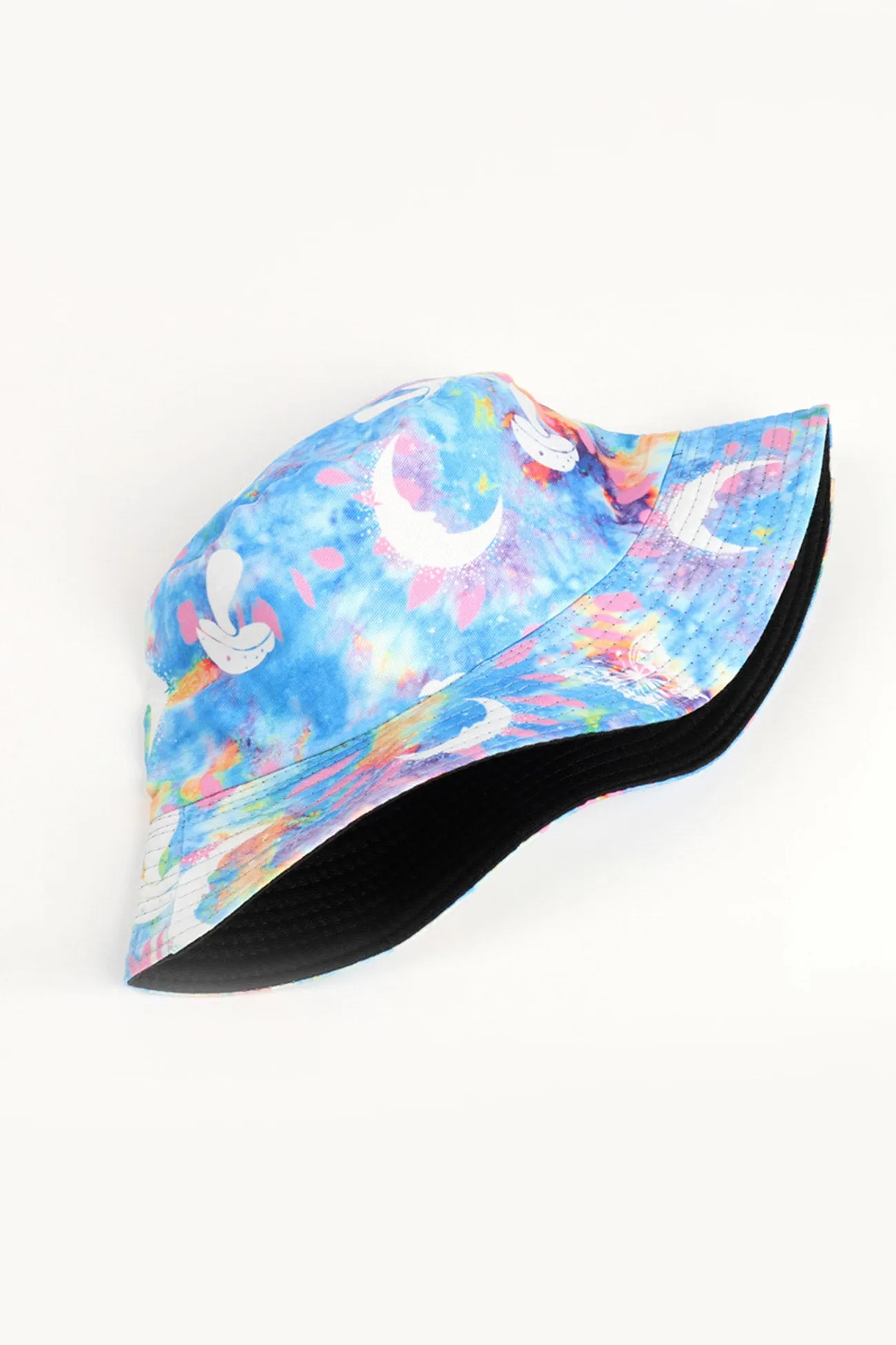 Butterfly Tie-dye Reversible Bucket Hat