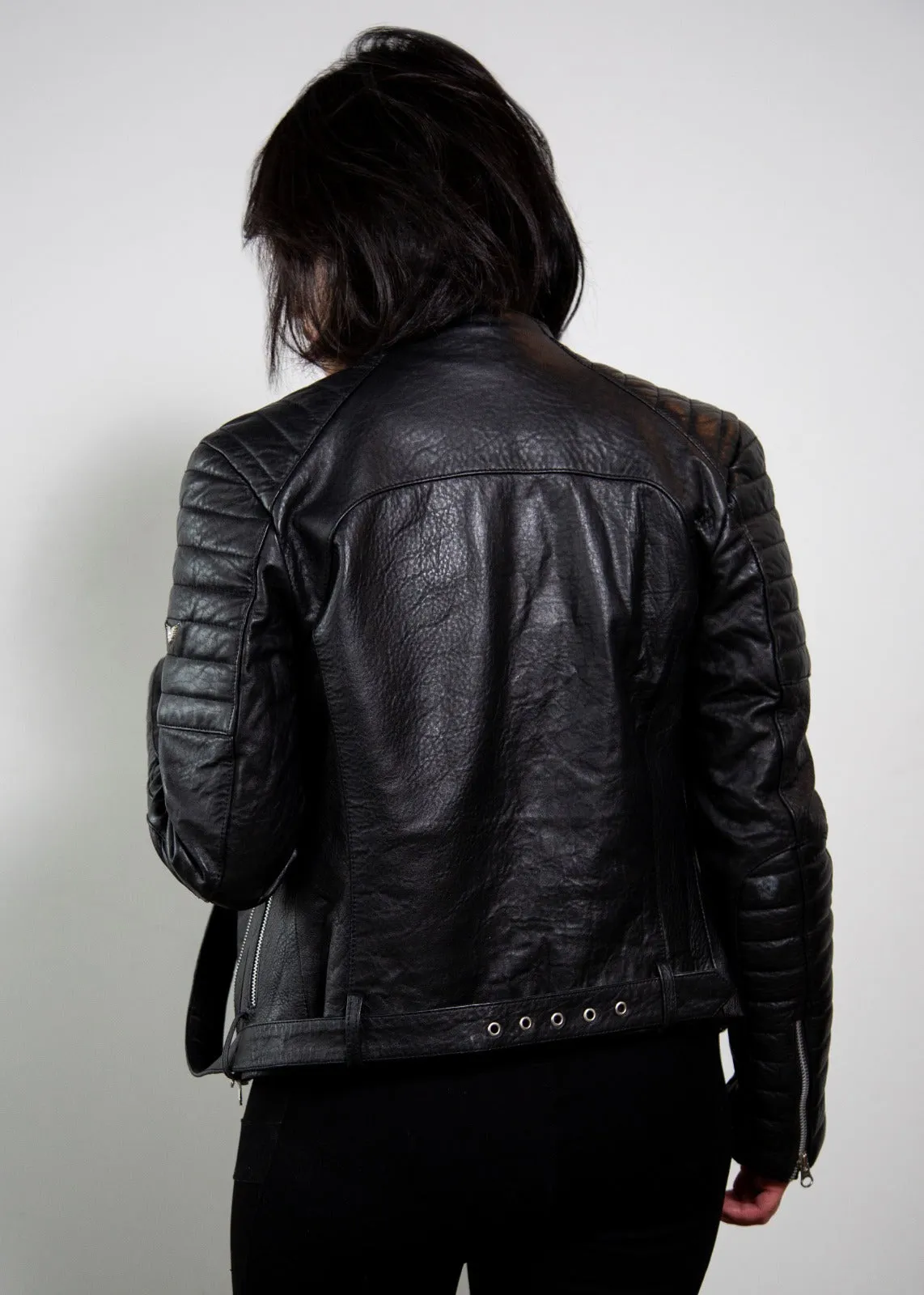 Buy Womens Alternative Biker Leather Motorcycle Jacket