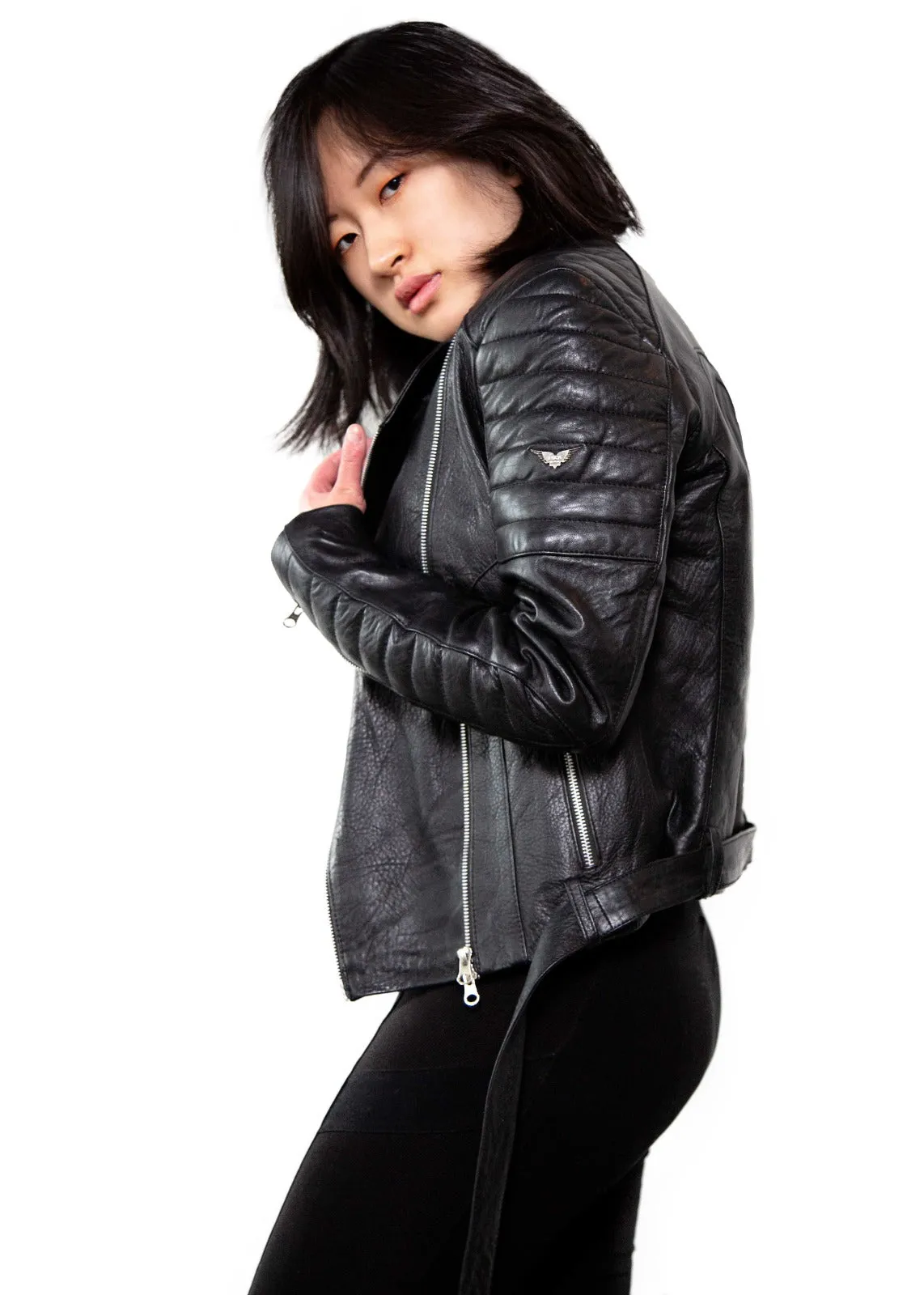 Buy Womens Alternative Biker Leather Motorcycle Jacket