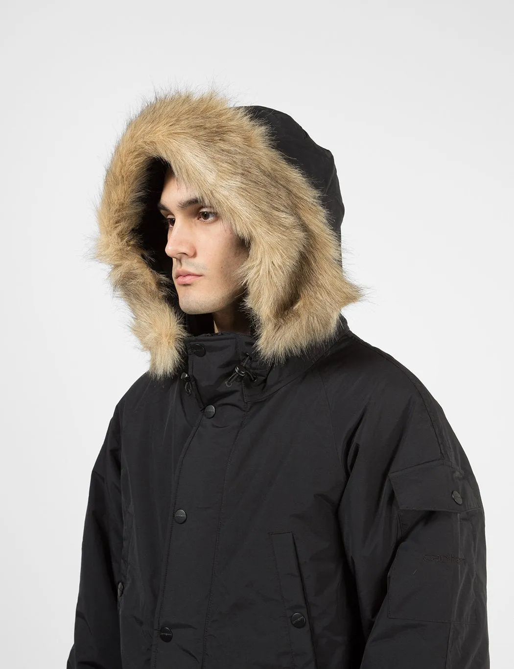 Carhartt-WIP Anchorage Parka - Black / Black