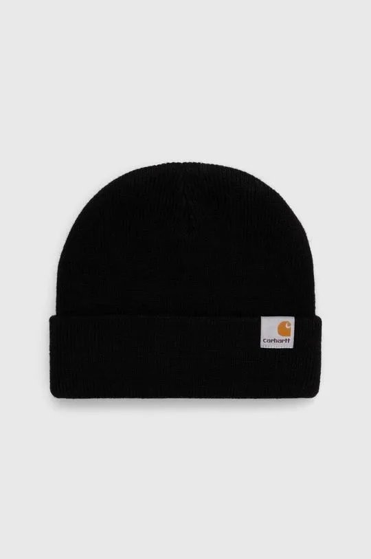 Carhartt WIP beanie black color