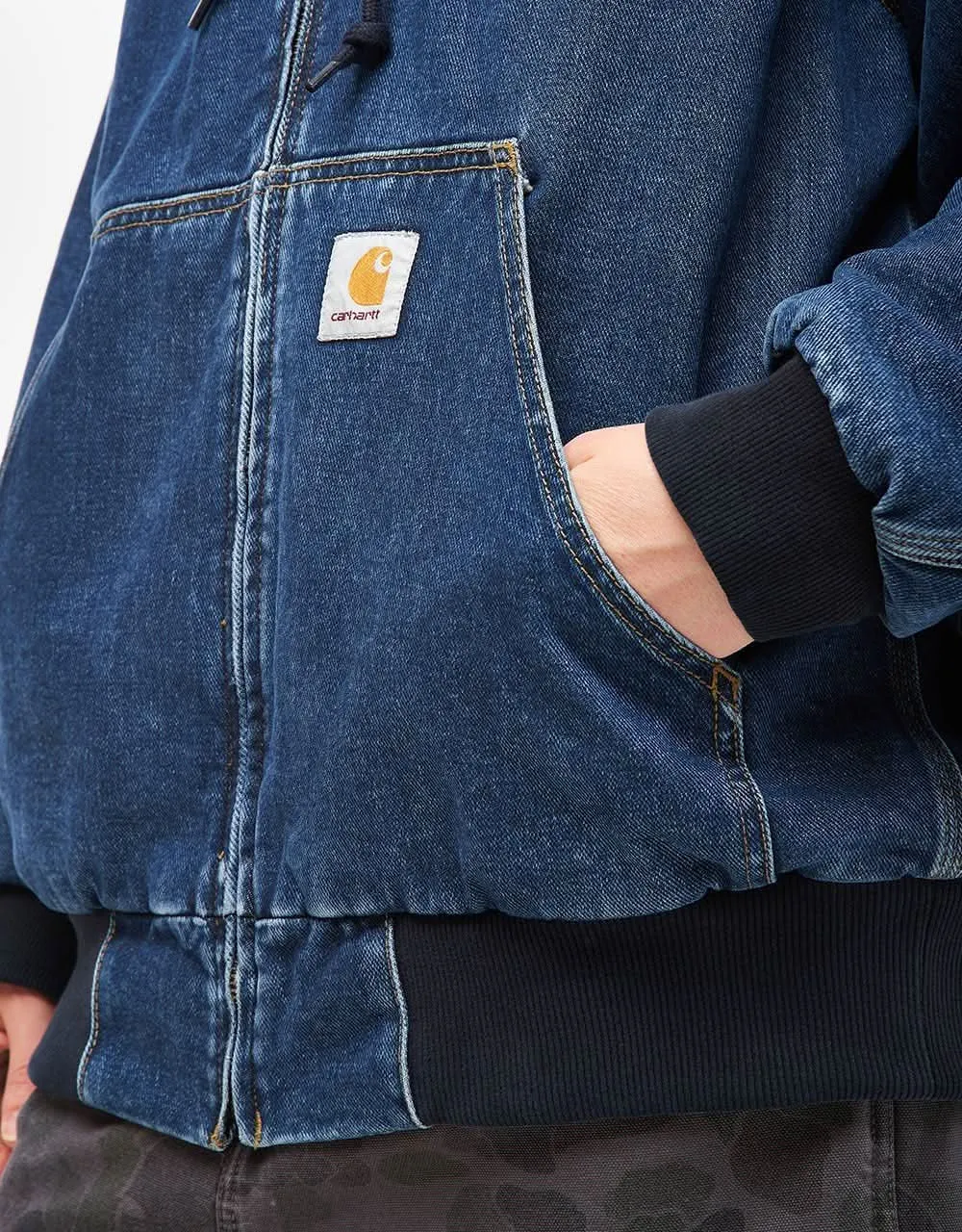 Carhartt WIP OG Active Jacket - Blue (Stone Washed)