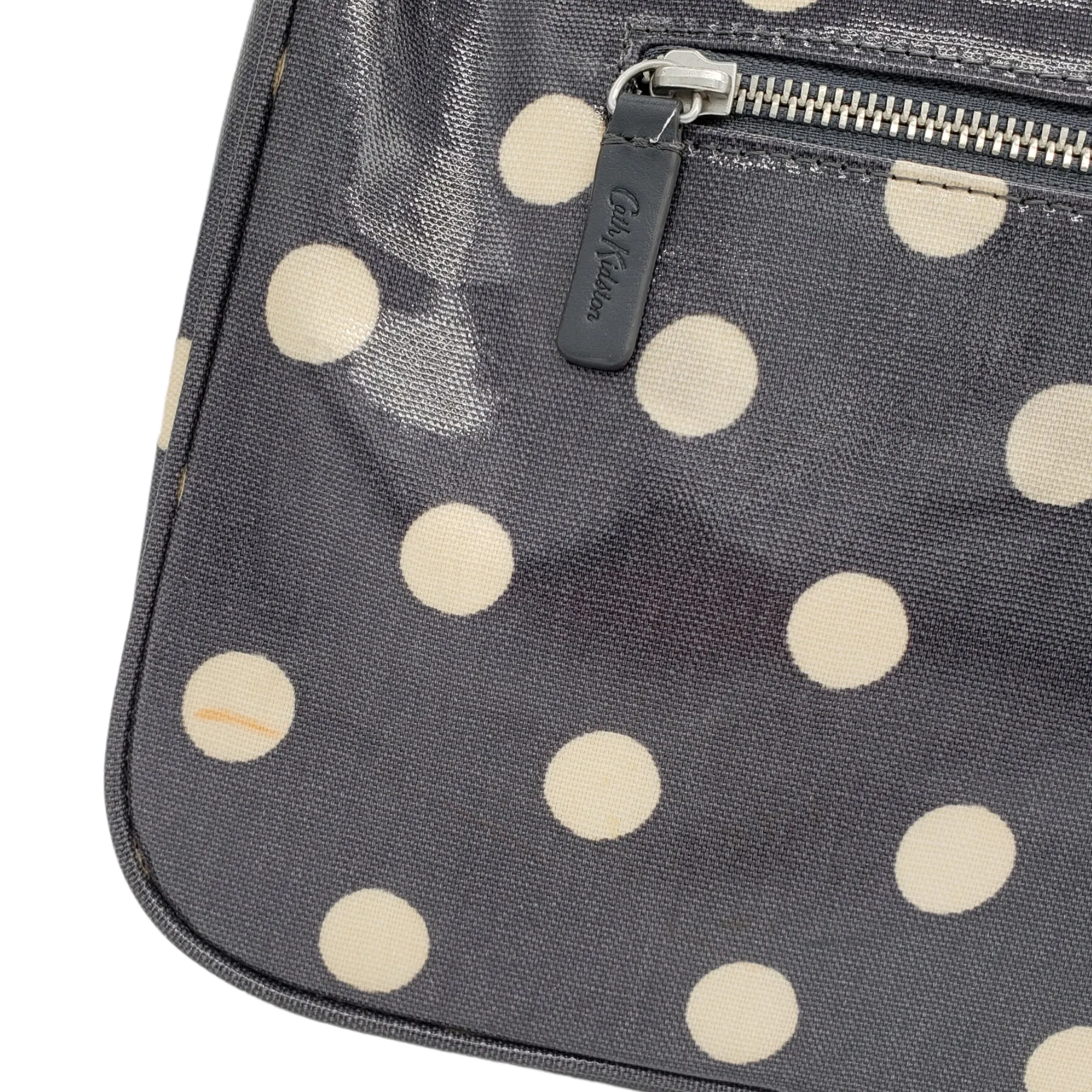 Cath Kidston Grey Spot Shoulder Bag