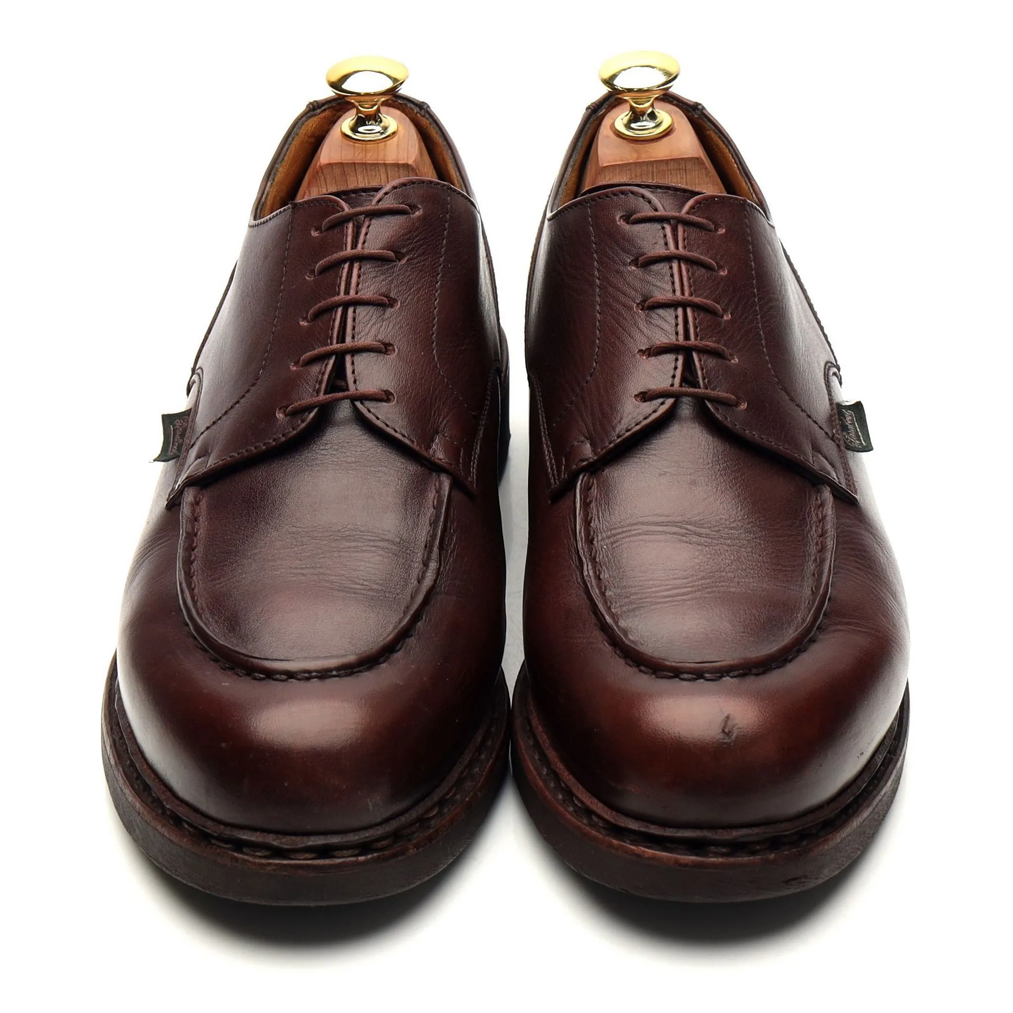 'Chambord' Brown Leather Derby UK 8.5 F