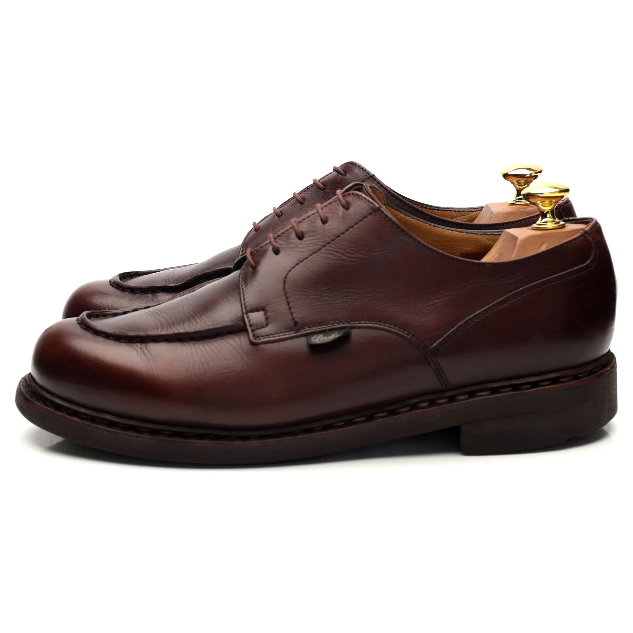 'Chambord' Brown Leather Derby UK 8.5 F