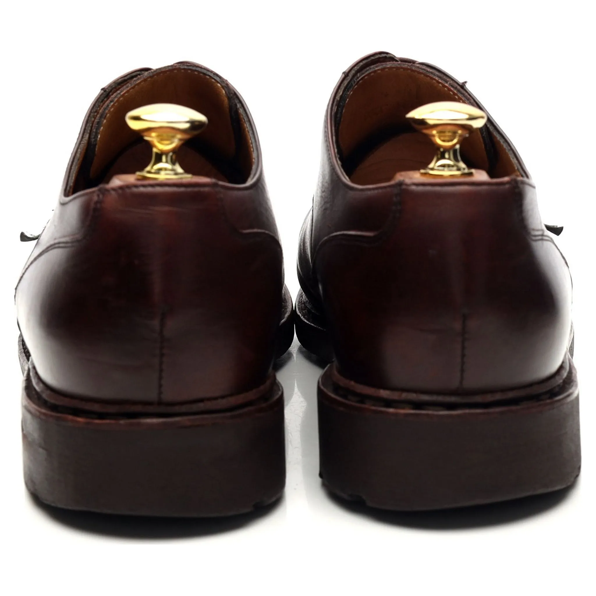 'Chambord' Brown Leather Derby UK 8.5 F