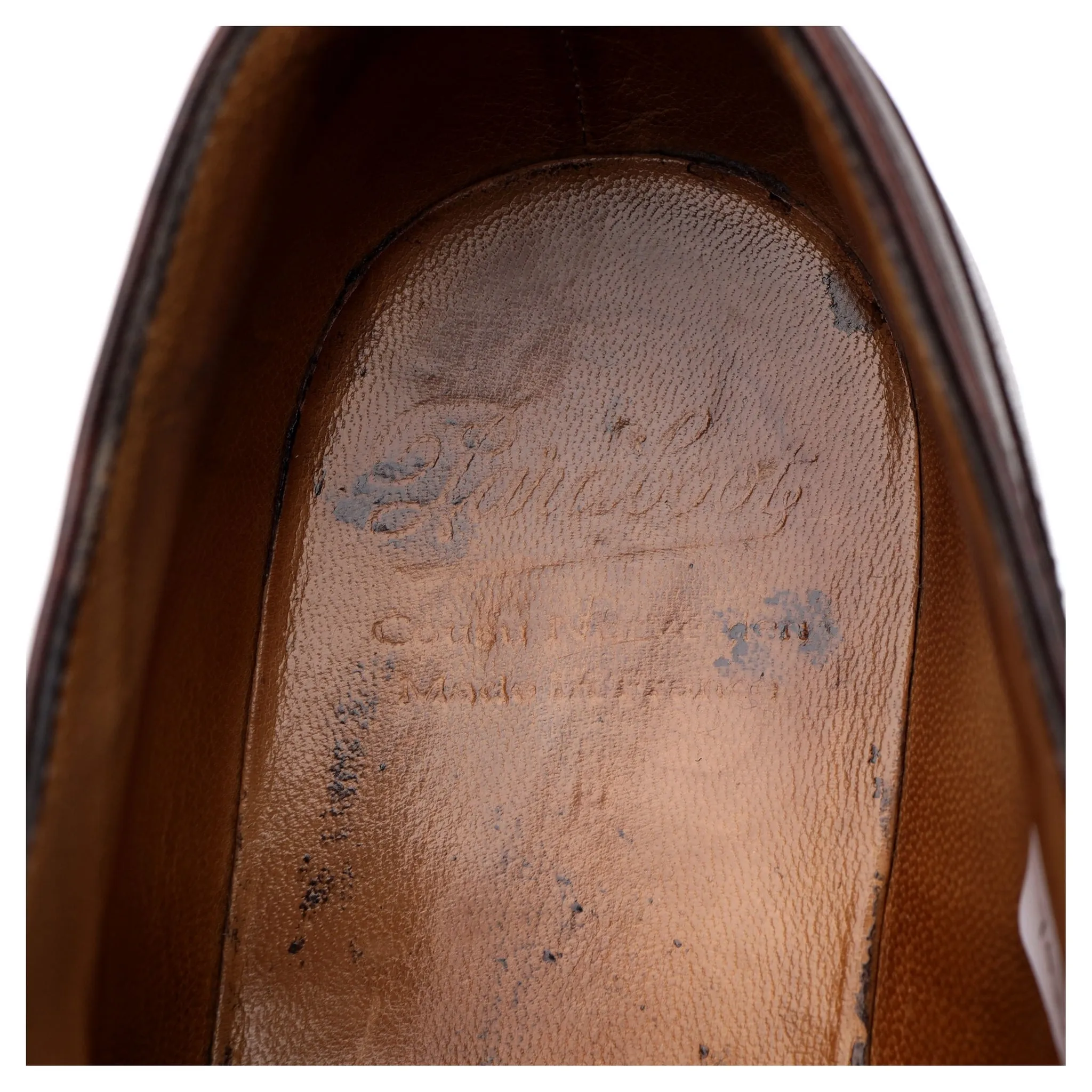 'Chambord' Brown Leather Derby UK 8.5 F