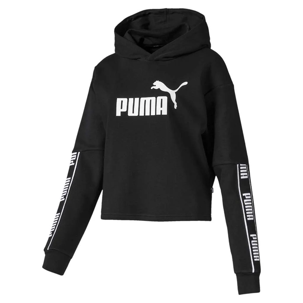 Chandail molleton Puma Amplified Crop a capuche pour femme