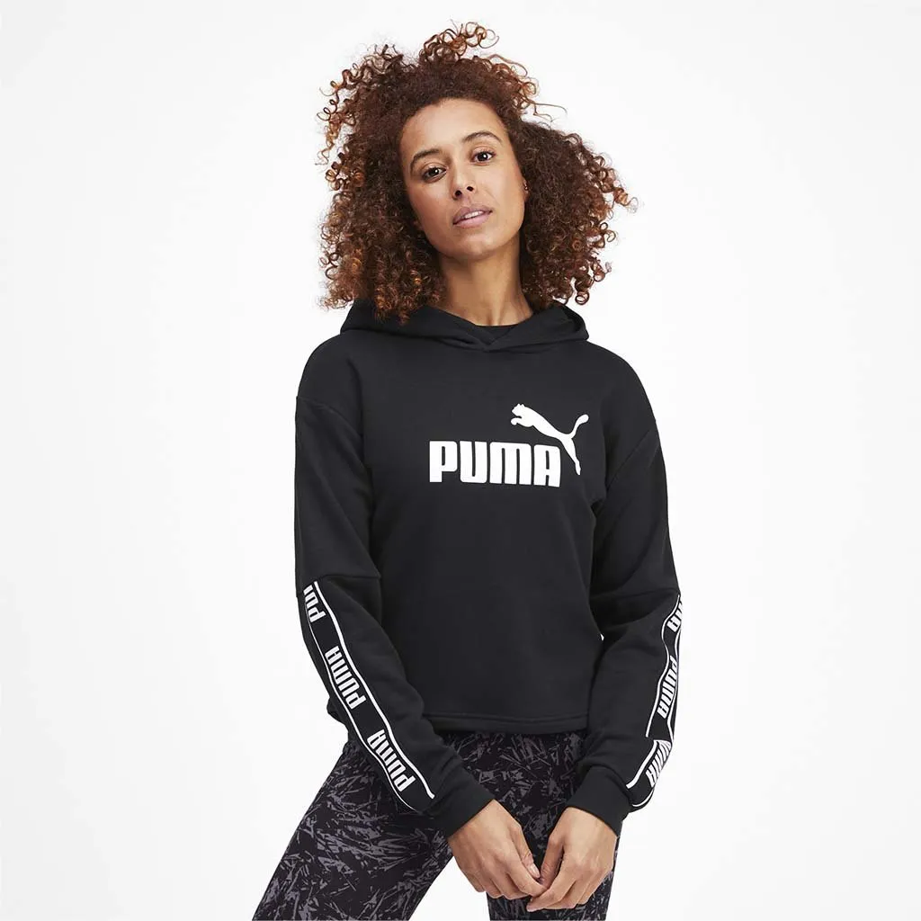 Chandail molleton Puma Amplified Crop a capuche pour femme