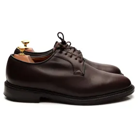 'Chapel' Dark Brown Leather Derby UK 9.5 G