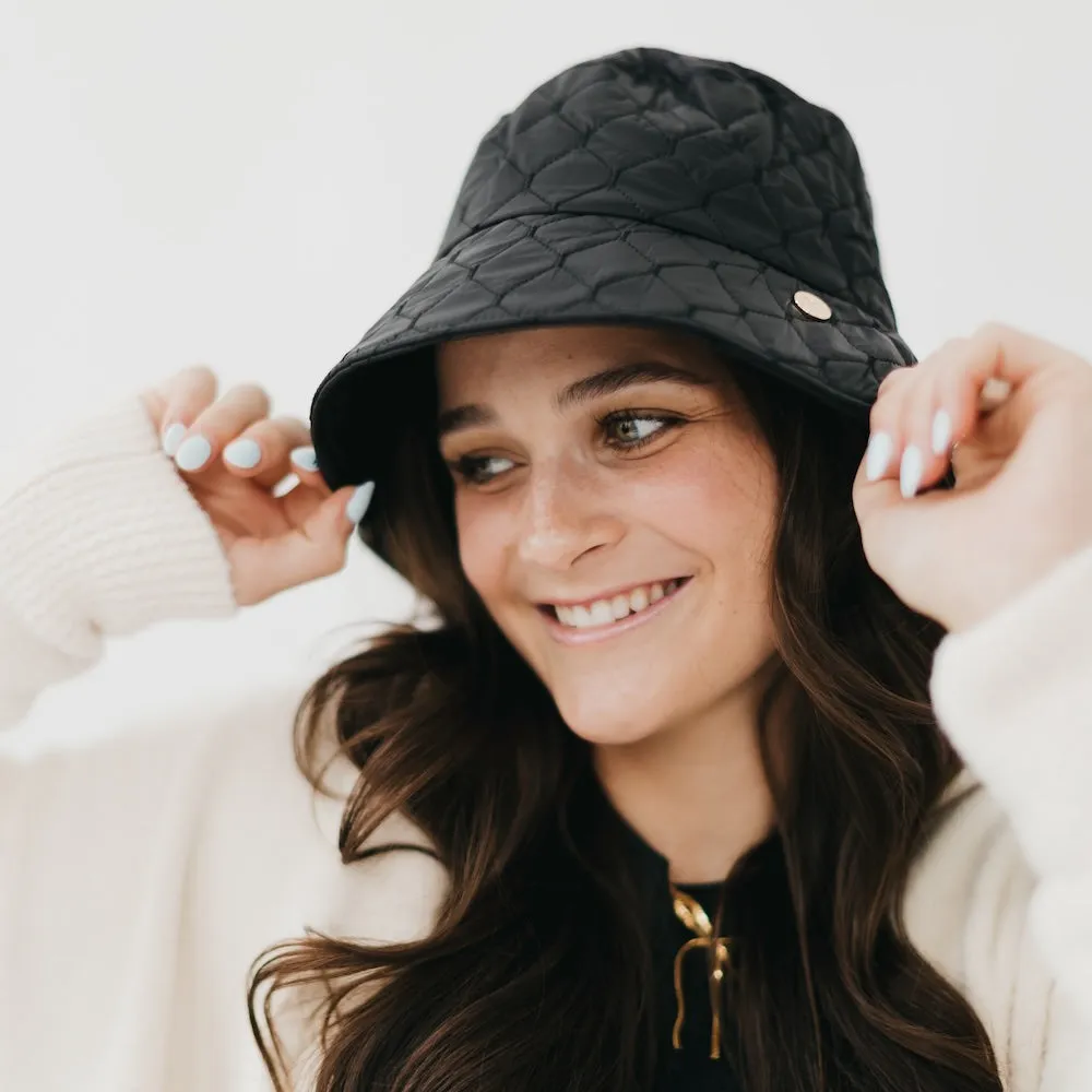 Chiara Quilted Bucket Hat