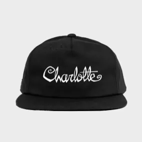 Chocolate Skateboards x Black Sheep Flip The Script Charlotte Hat Black