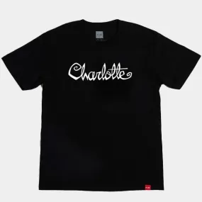 Chocolate Skateboards x Black Sheep Flip The Script Charlotte T-Shirt Black