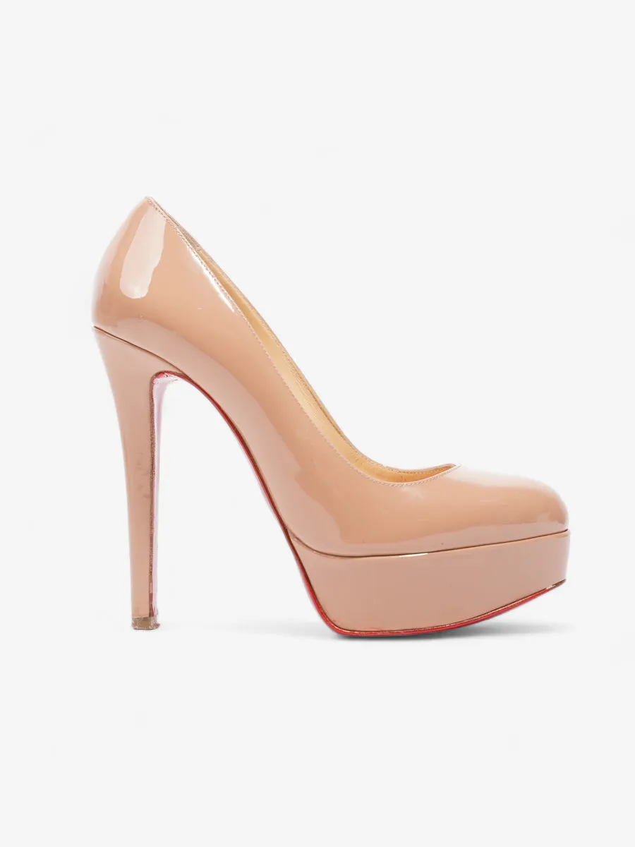 Christian Louboutin Bianca 120 Nude Patent Leather EU 35 UK 2