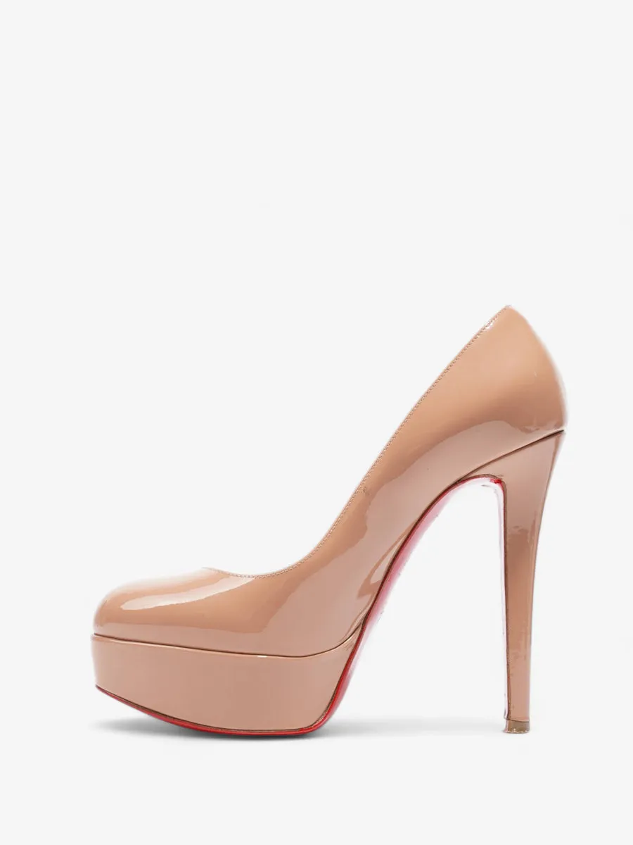 Christian Louboutin Bianca 120 Nude Patent Leather EU 35 UK 2