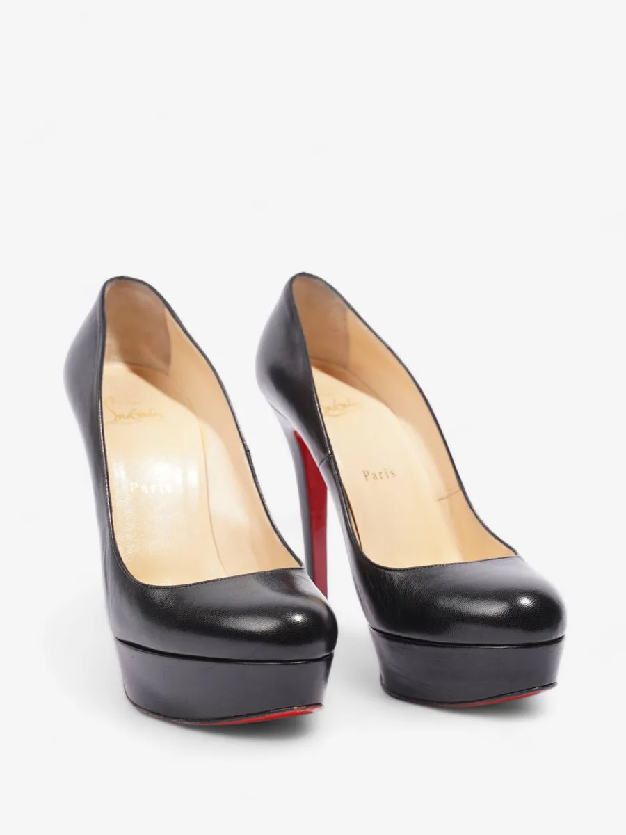 Christian Louboutin Bianca 140 Black Leather EU 38.5 UK 5.5