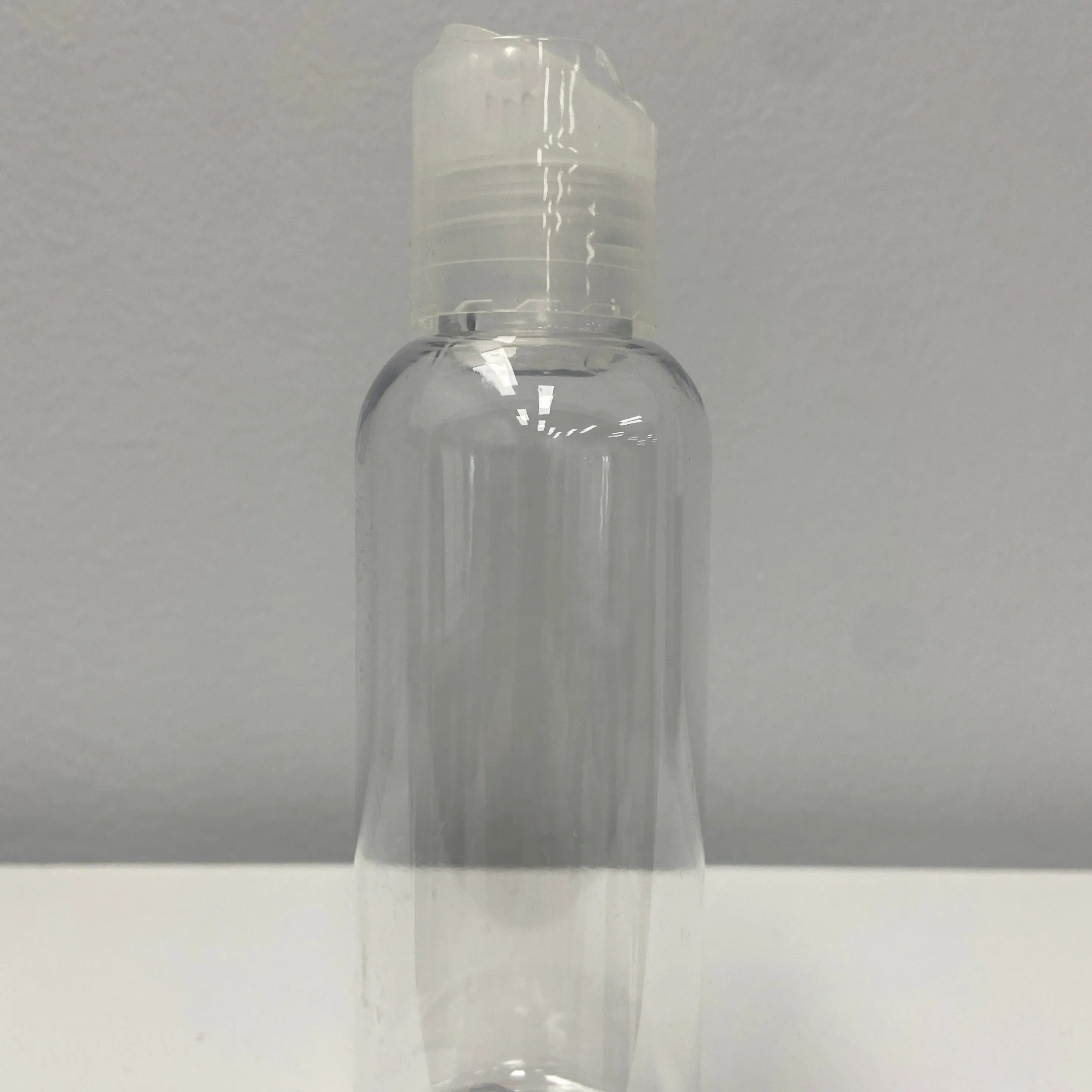 Clear 100ml flip top