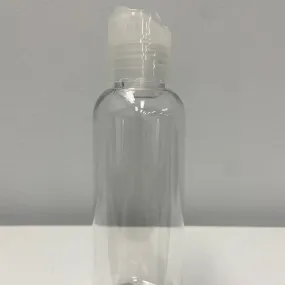 Clear 100ml flip top