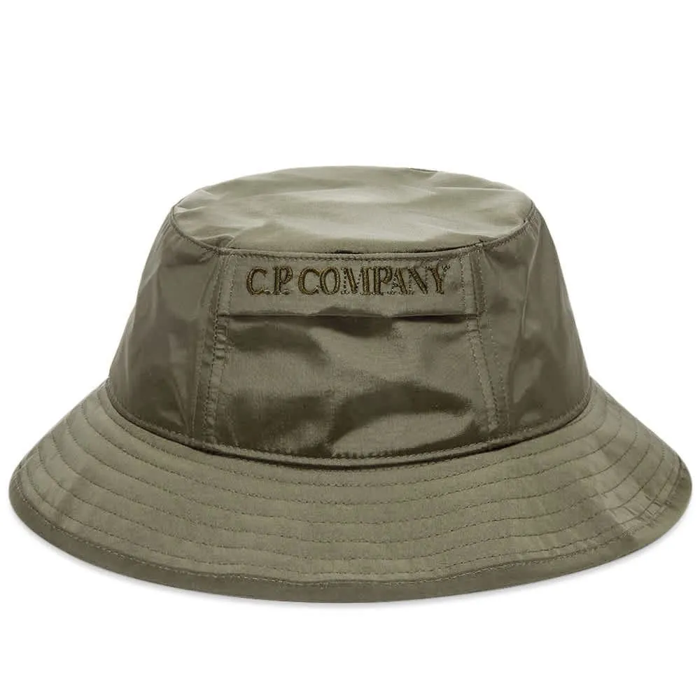 C.P. Company Nylon Bucket HatStone Grey