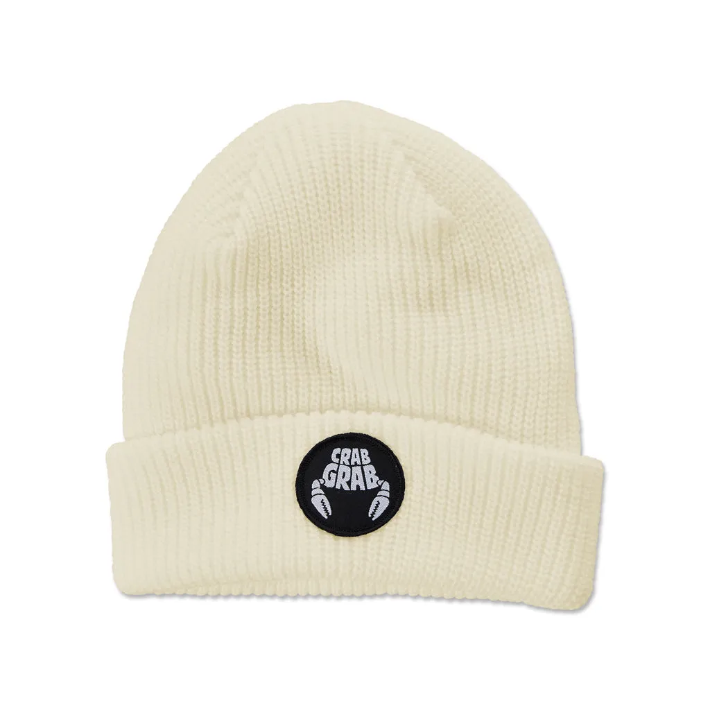 Crab Grab Circle Patch Beanie