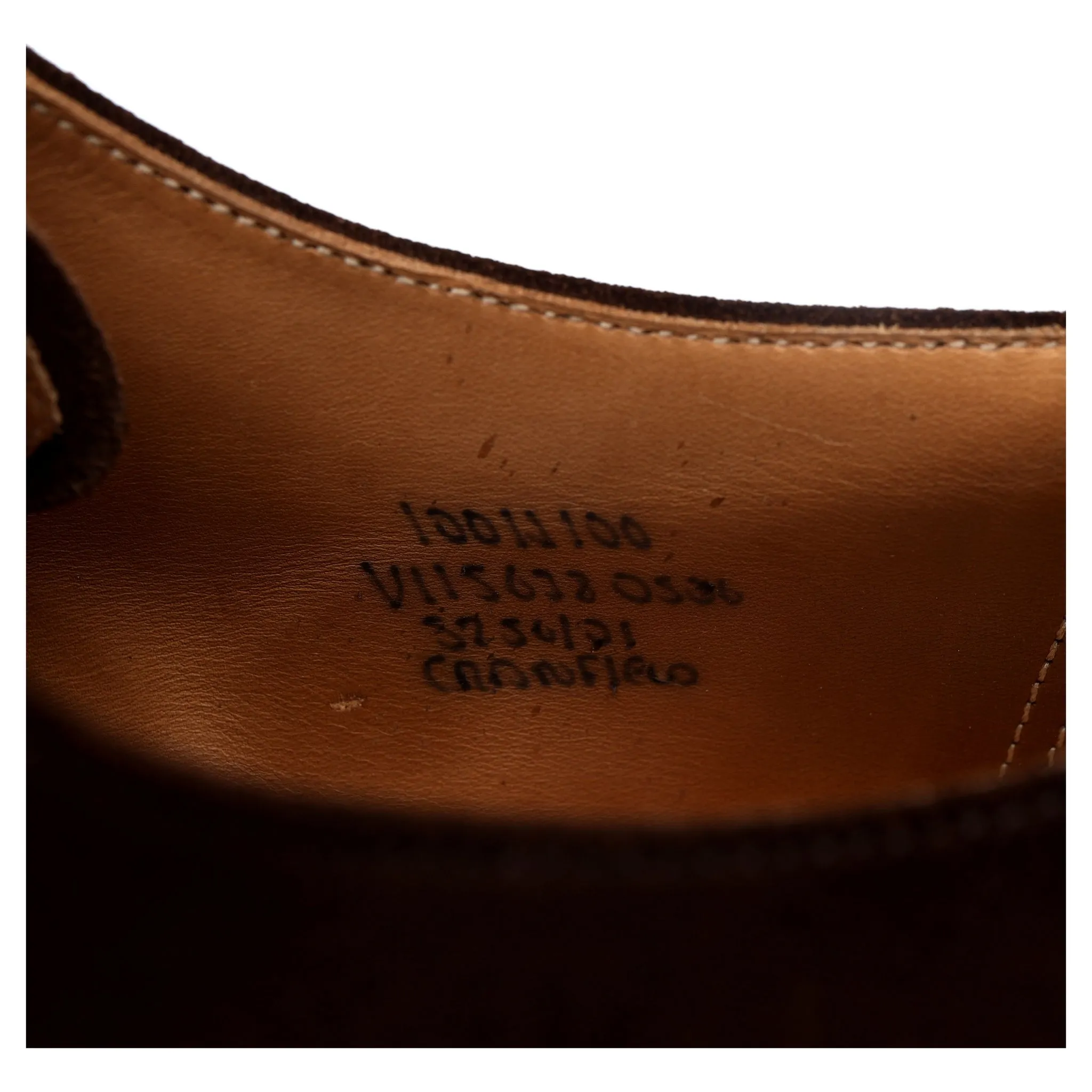 'Cranfield' Brown Suede Derby UK 10 H