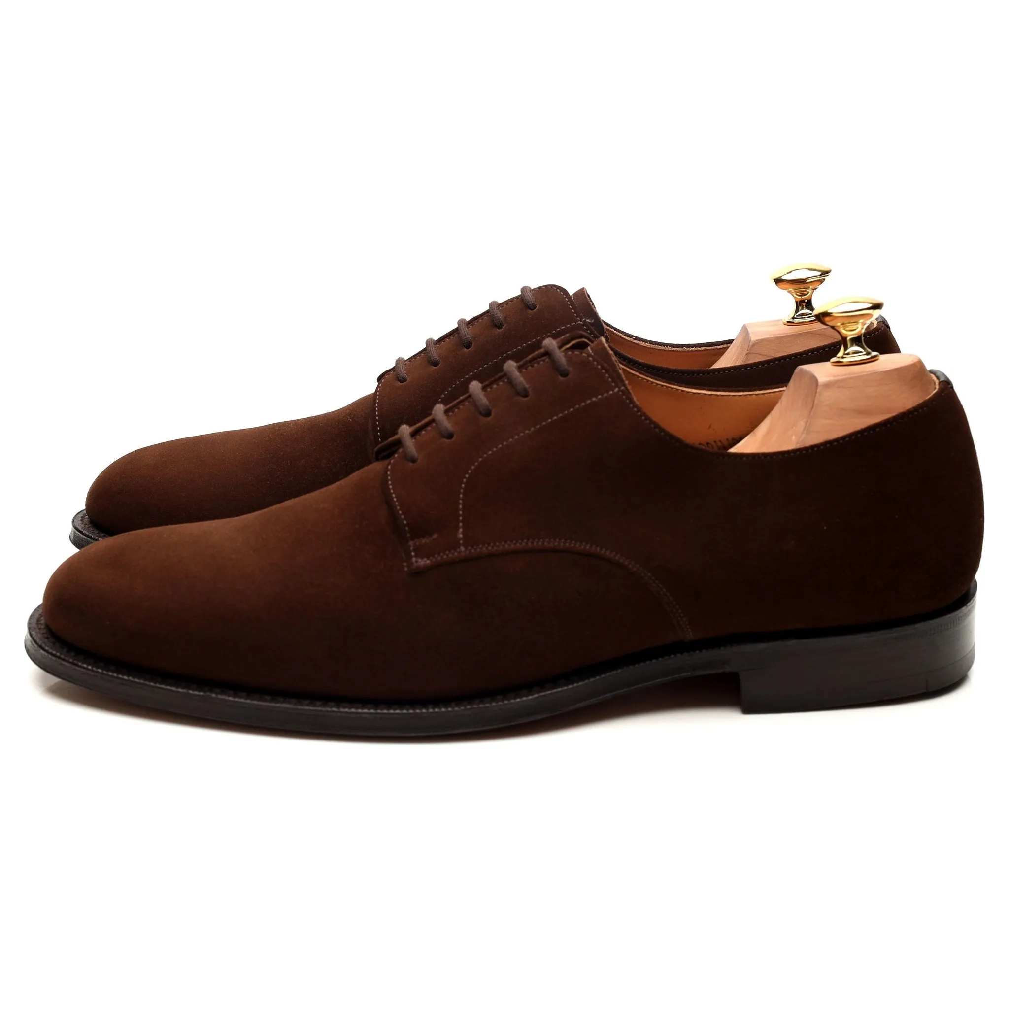 'Cranfield' Brown Suede Derby UK 10 H