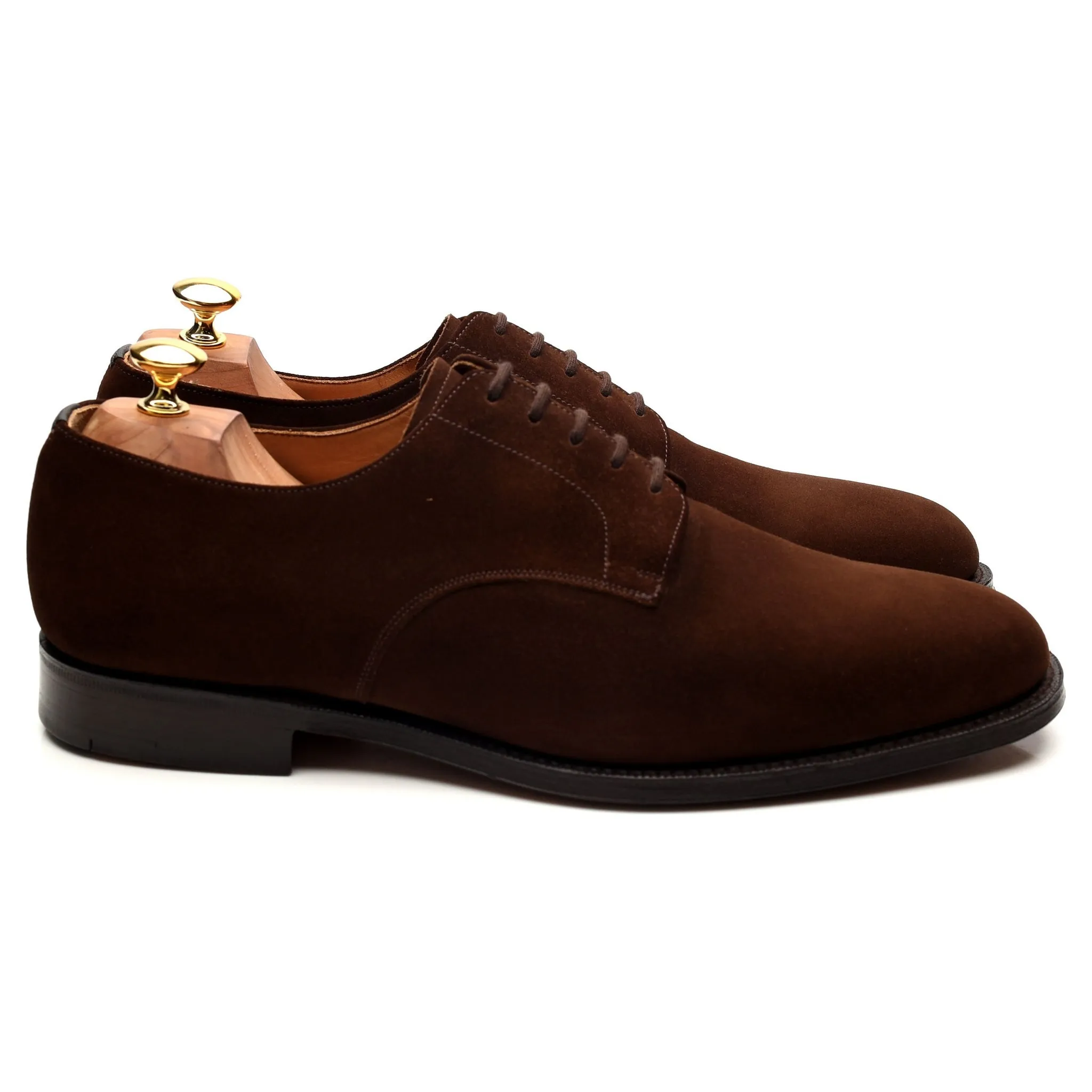 'Cranfield' Brown Suede Derby UK 10 H