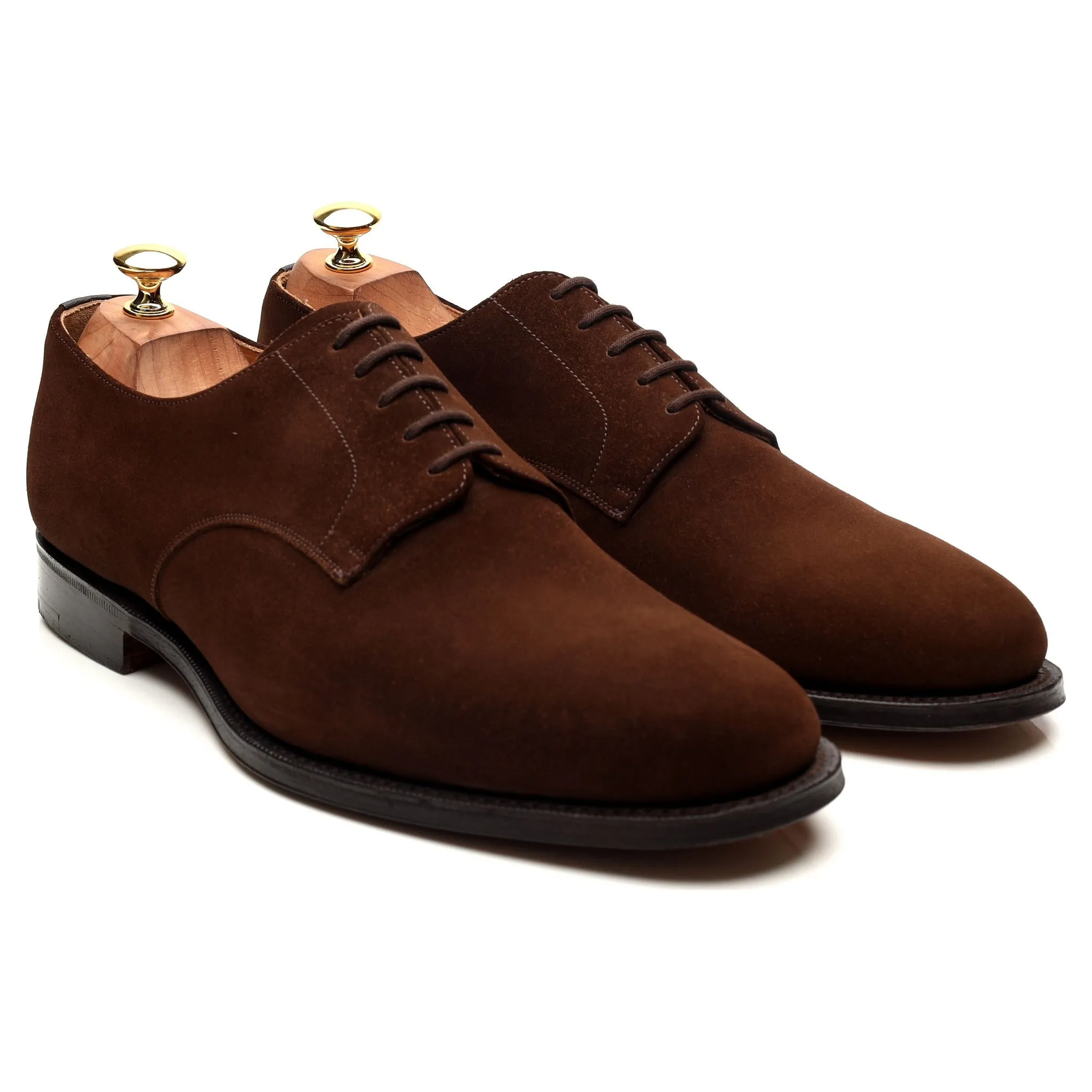 'Cranfield' Brown Suede Derby UK 10 H