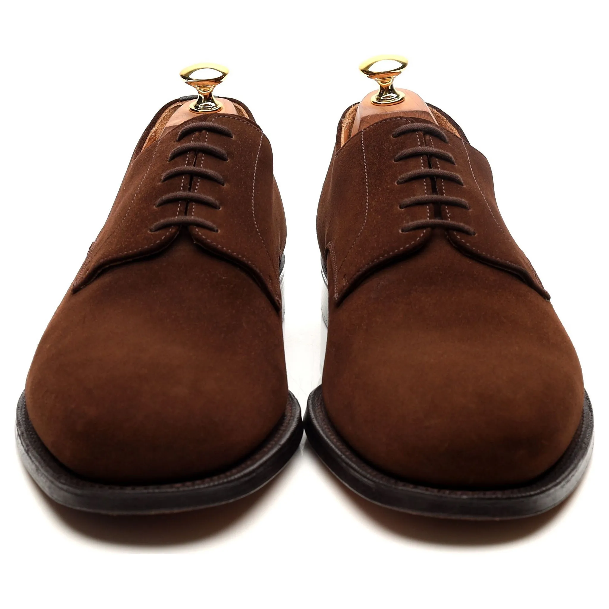 'Cranfield' Brown Suede Derby UK 10 H