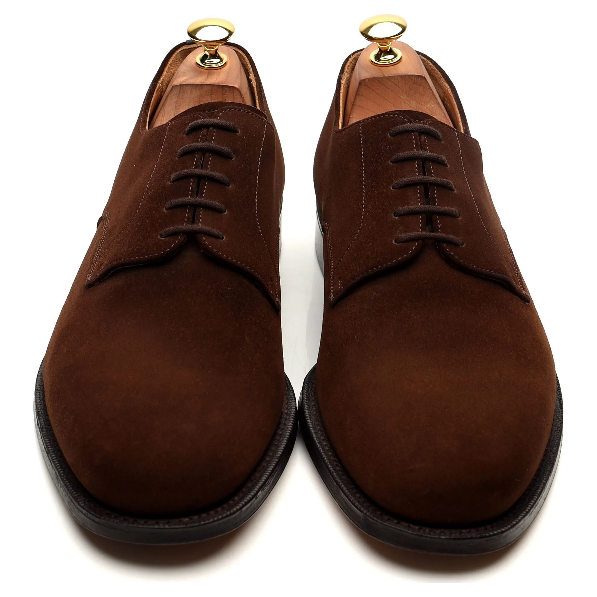 'Cranfield' Brown Suede Derby UK 10 H