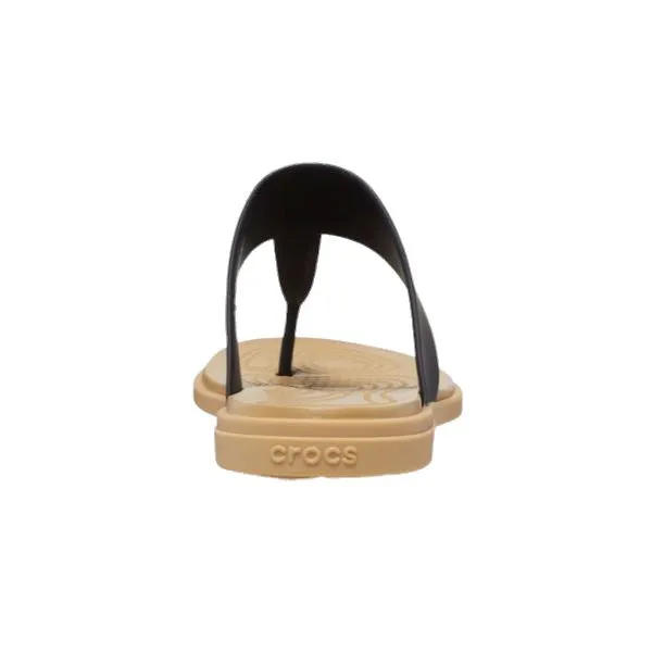    Crocs Tulum flip Black/Tan 206752-00W