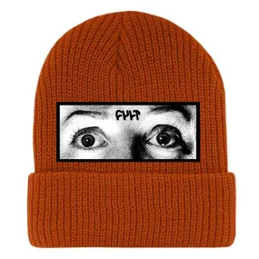 Cult Eyes Beanie - Burnt Orange