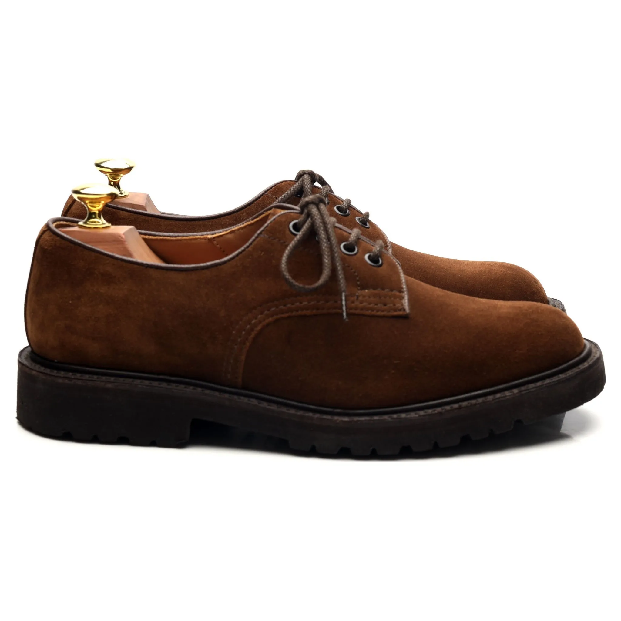 'Daniel' Brown Suede Derby UK 7