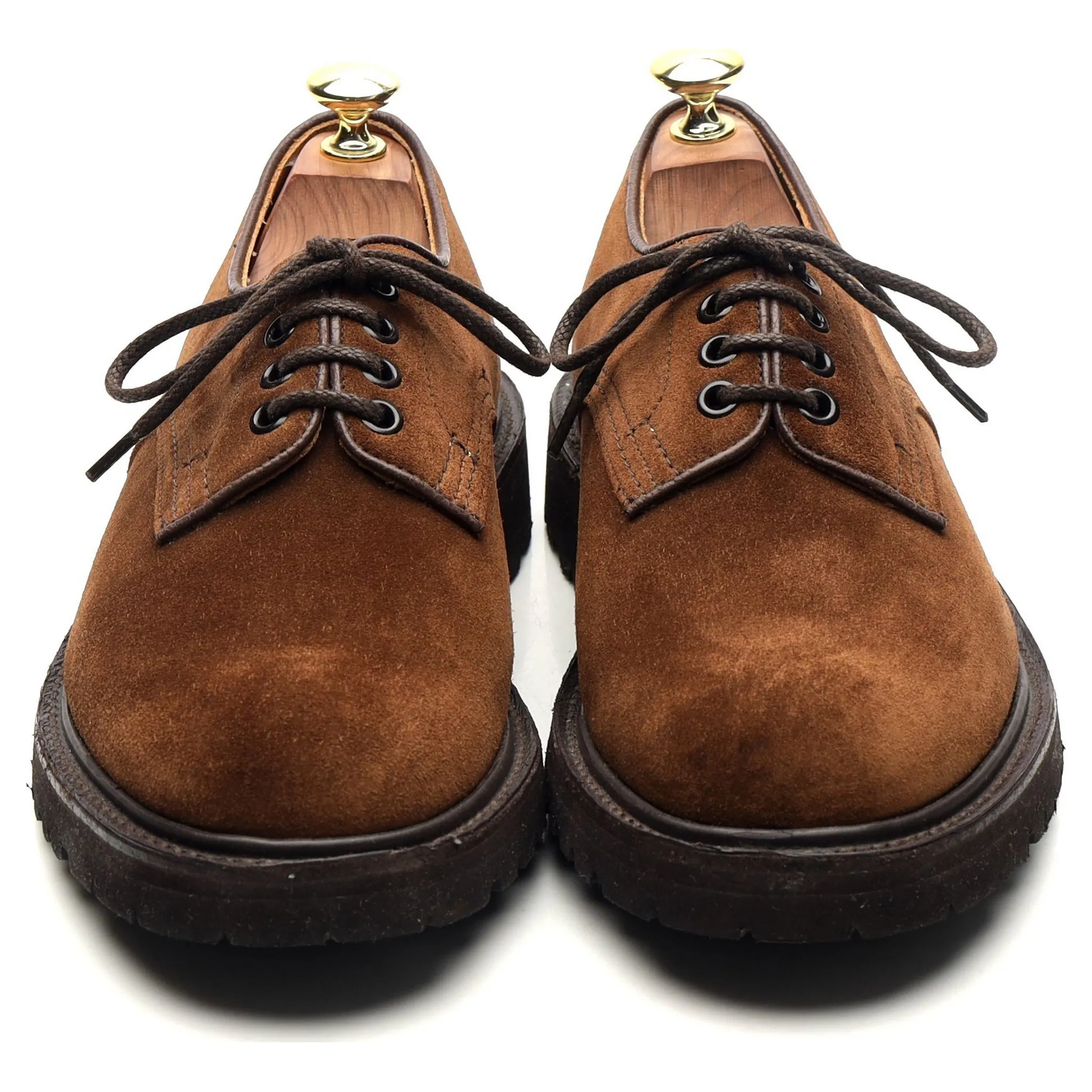 'Daniel' Brown Suede Derby UK 7